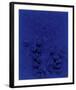 Blaues Schwammrelief (Relief Éponge Bleu: RE19), 1958-Yves Klein-Framed Art Print