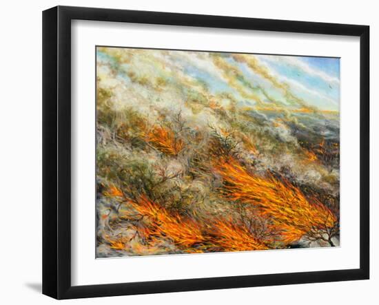 Blaze, 2016-Tilly Willis-Framed Giclee Print