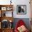 Blazer and School Ties Hanging in Room of a Merten College Student at Oxford University-null-Framed Photographic Print displayed on a wall