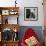 Blazer and School Ties Hanging in Room of a Merten College Student at Oxford University-null-Framed Photographic Print displayed on a wall