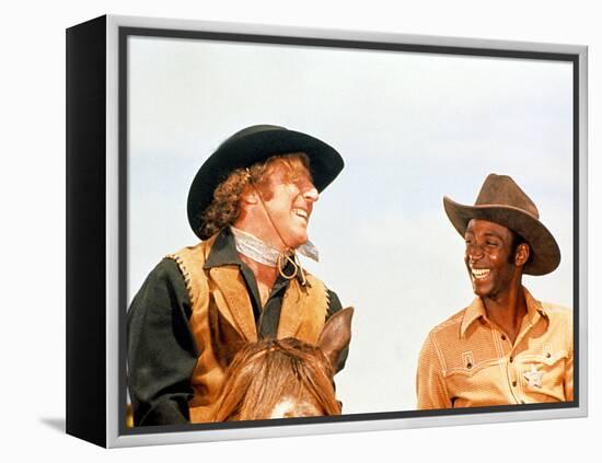 Blazing Saddles, Gene Wilder, Cleavon Little, 1974-null-Framed Stretched Canvas