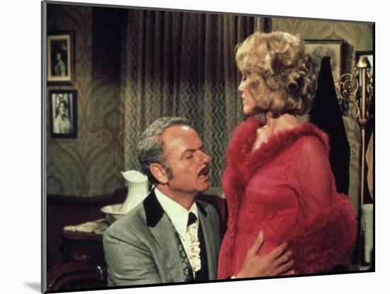 Blazing Saddles, Harvey Korman, Madeline Kahn, 1974-null-Mounted Photo