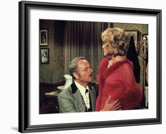 Blazing Saddles, Harvey Korman, Madeline Kahn, 1974-null-Framed Photo