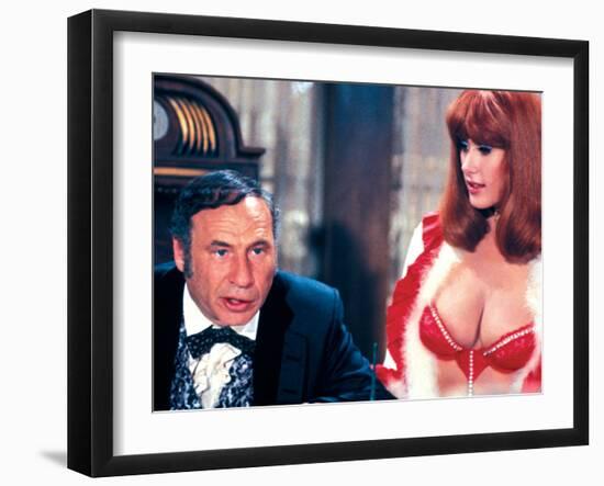 Blazing Saddles, Mel Brooks, Robyn Hilton, 1974-null-Framed Photo