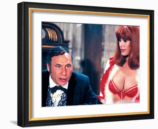 Blazing Saddles, Mel Brooks, Robyn Hilton, 1974-null-Framed Photo