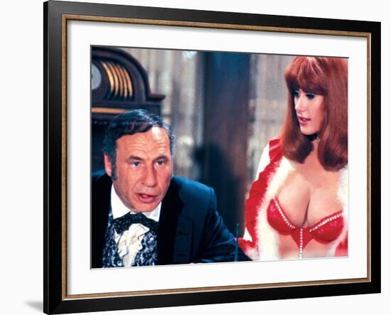 Blazing Saddles, Mel Brooks, Robyn Hilton, 1974-null-Framed Photo