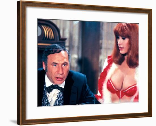 Blazing Saddles, Mel Brooks, Robyn Hilton, 1974-null-Framed Photo