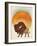 Blazing Sun Bison-Ryan Fowler-Framed Premium Giclee Print