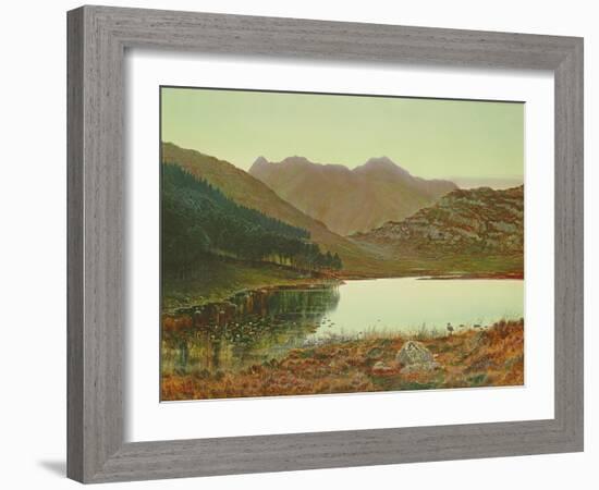 Blea Tarn-John Atkinson Grimshaw-Framed Giclee Print