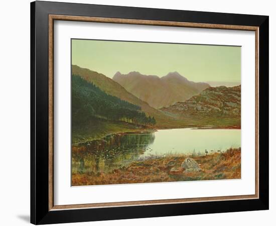 Blea Tarn-John Atkinson Grimshaw-Framed Giclee Print