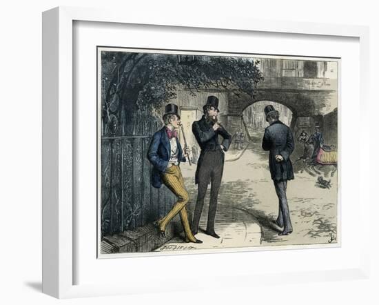 Bleak House by Charles Dickens-Frederick Barnard-Framed Giclee Print