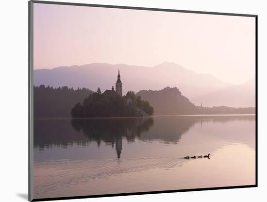 Bled Island and Lake Bled-null-Mounted Photographic Print