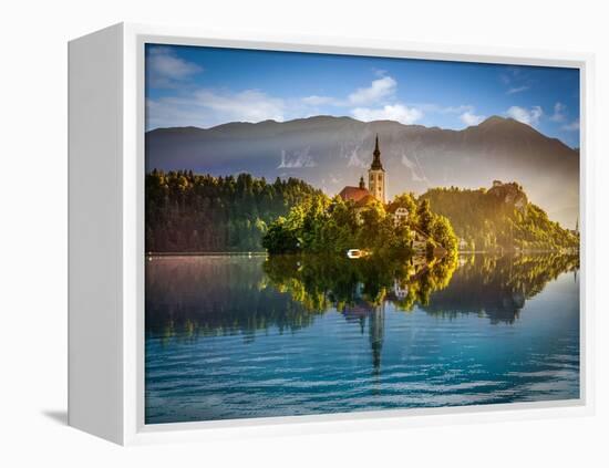 Bled Lake-Marco Carmassi-Framed Premier Image Canvas