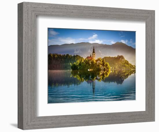 Bled Lake-Marco Carmassi-Framed Photographic Print