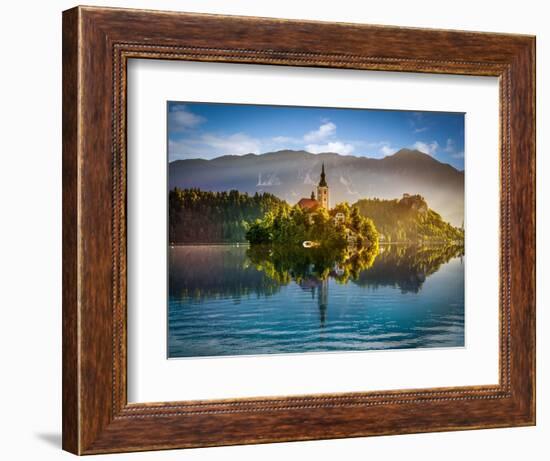 Bled Lake-Marco Carmassi-Framed Photographic Print