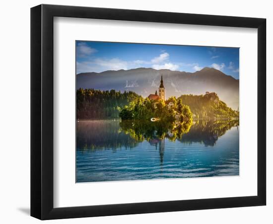 Bled Lake-Marco Carmassi-Framed Photographic Print
