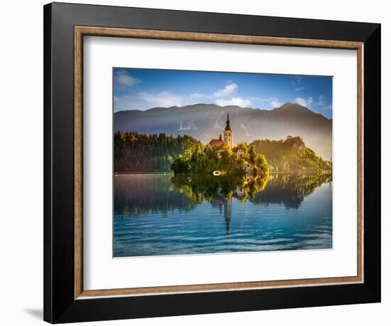 Bled Lake-Marco Carmassi-Framed Photographic Print
