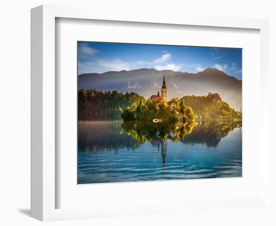 Bled Lake-Marco Carmassi-Framed Photographic Print