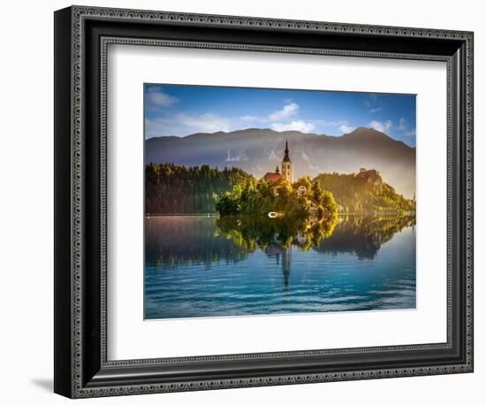 Bled Lake-Marco Carmassi-Framed Photographic Print