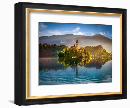 Bled Lake-Marco Carmassi-Framed Photographic Print