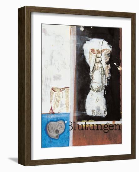 Bleedings, 2000-Aris Kalaizis-Framed Giclee Print