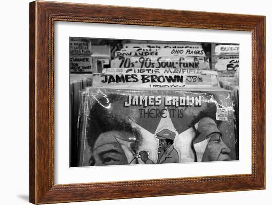 Bleeker Street Record Shop NYC-null-Framed Photo