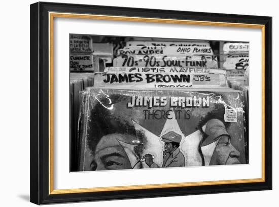 Bleeker Street Record Shop NYC-null-Framed Photo