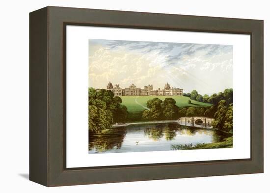 Blenheim Palace, Oxfordshire, Home of the Duke of Marlborough, C1880-Benjamin Fawcett-Framed Premier Image Canvas