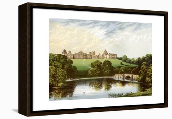 Blenheim Palace, Oxfordshire, Home of the Duke of Marlborough, C1880-Benjamin Fawcett-Framed Premier Image Canvas