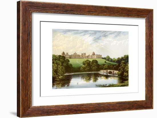 Blenheim Palace, Oxfordshire, Home of the Duke of Marlborough, C1880-Benjamin Fawcett-Framed Premium Giclee Print