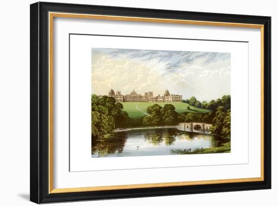 Blenheim Palace, Oxfordshire, Home of the Duke of Marlborough, C1880-Benjamin Fawcett-Framed Premium Giclee Print