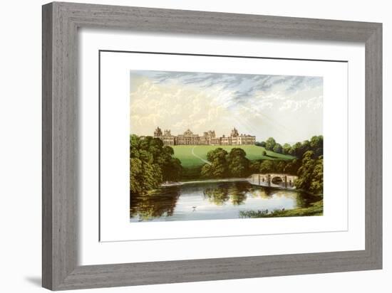 Blenheim Palace, Oxfordshire, Home of the Duke of Marlborough, C1880-Benjamin Fawcett-Framed Giclee Print