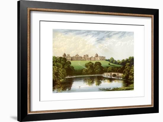 Blenheim Palace, Oxfordshire, Home of the Duke of Marlborough, C1880-Benjamin Fawcett-Framed Giclee Print