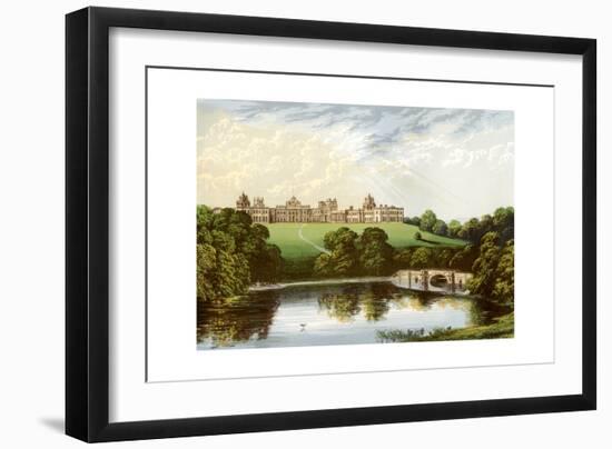 Blenheim Palace, Oxfordshire, Home of the Duke of Marlborough, C1880-Benjamin Fawcett-Framed Giclee Print