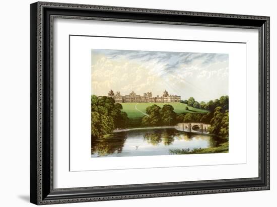 Blenheim Palace, Oxfordshire, Home of the Duke of Marlborough, C1880-Benjamin Fawcett-Framed Giclee Print