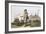 Blenkinsop Locomotive at Middleton Colliery Near Leeds, Costume of Yorkshire Engraved Havell-George Walker-Framed Giclee Print