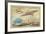 Bleriot Monoplane and a View of Paris Showing the Pont Neuf-null-Framed Giclee Print