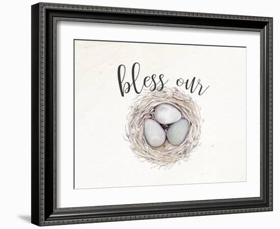 Bless Our Nest-Ann Bailey-Framed Art Print