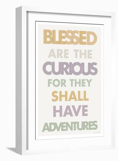 Blessed are the Curious II Pastel-Mercedes Lopez Charro-Framed Art Print