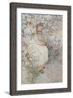 Blessed are the Pure in Heart: for They Shall See God, 1906-Alphonse Mucha-Framed Giclee Print