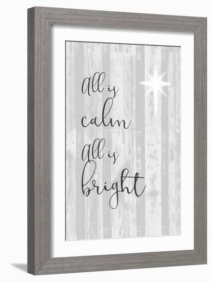 Blessed Christmas II-Jennifer Goldberger-Framed Art Print