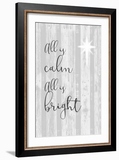 Blessed Christmas II-Jennifer Goldberger-Framed Art Print