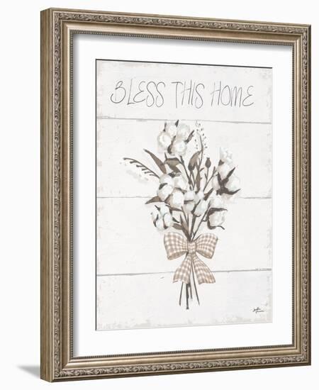 Blessed II Neutral-Janelle Penner-Framed Art Print