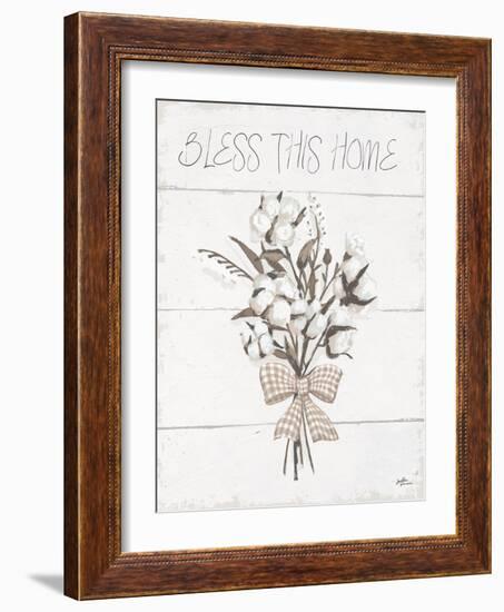 Blessed II Neutral-Janelle Penner-Framed Art Print