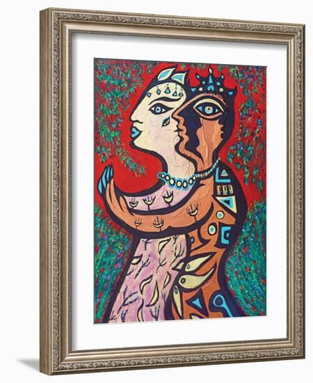 Blesséd Lovers, 2013-Carolyn Mary Kleefeld-Framed Giclee Print