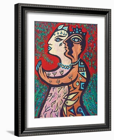 Blesséd Lovers, 2013-Carolyn Mary Kleefeld-Framed Giclee Print