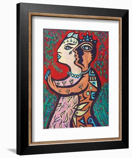 Blesséd Lovers, 2013-Carolyn Mary Kleefeld-Framed Giclee Print