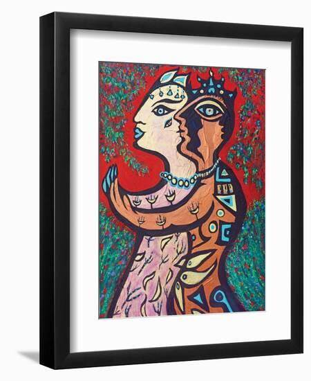 Blesséd Lovers, 2013-Carolyn Mary Kleefeld-Framed Giclee Print