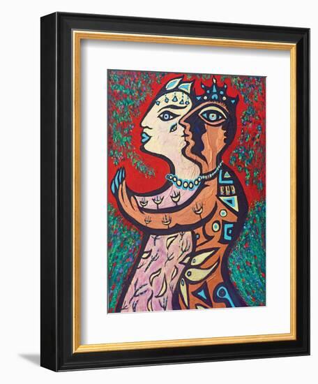 Blesséd Lovers, 2013-Carolyn Mary Kleefeld-Framed Giclee Print