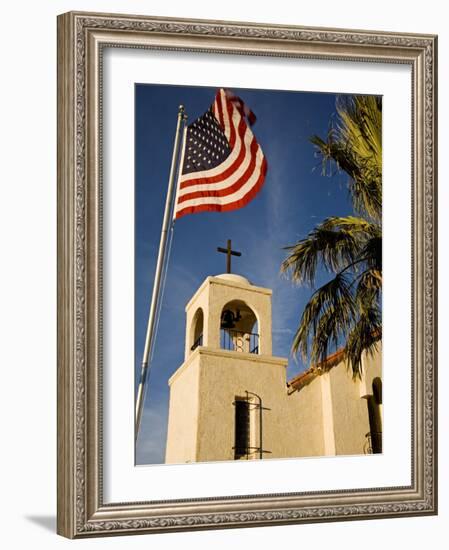 Blessed Sacrament Catholic Church, 29 Palms City, Southern California, USA-Richard Cummins-Framed Photographic Print